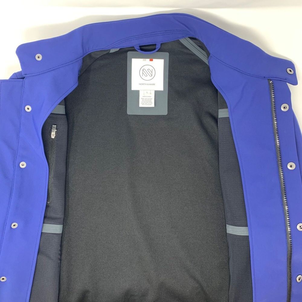 Huckberry North & Mark‎ Bryant Stretch Tech Blue Men's Jacket Size Large - Picture 7 of 8